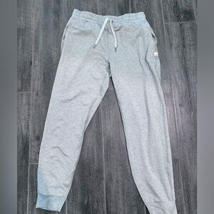 Vuori Pale Grey Heather Performance Jogger Track Pants